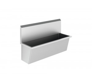 Surgical washbasin, brushed 304 stainless steel 1400mm